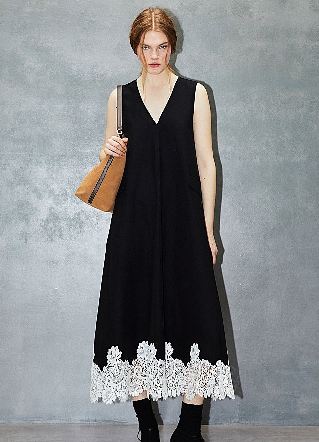 Imagen - Vestido Sfera blanco y negro.