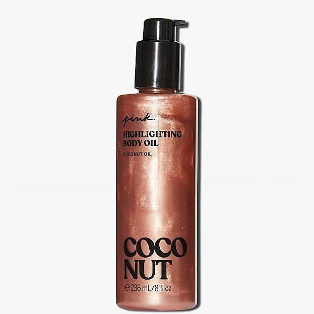 Coconut Brightening Body Oil de Victoria's Secret. Precio: 22,99 euros