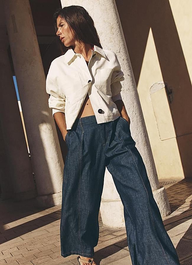 Imagen - Vaqueros anchos con pinzas