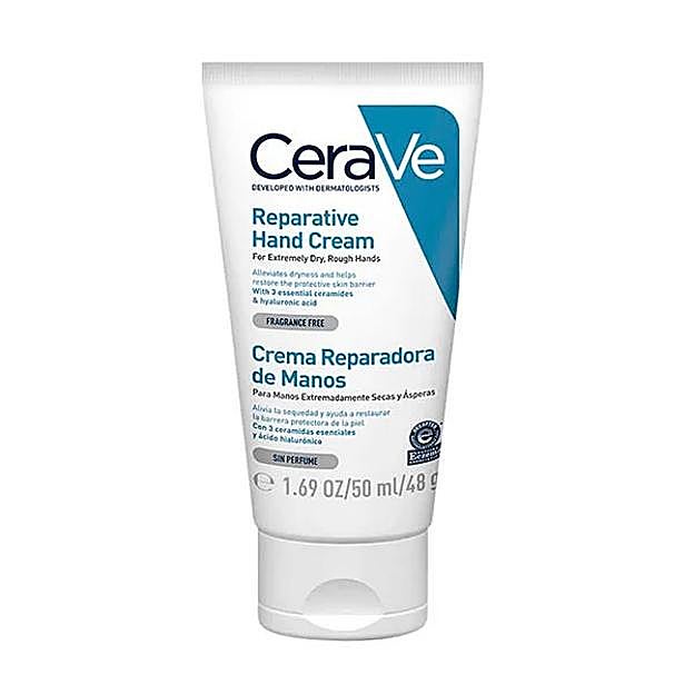 Crema de manos de CeraVe.