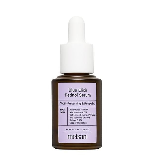 Blue Elixir Retinol Serum de Meisani.