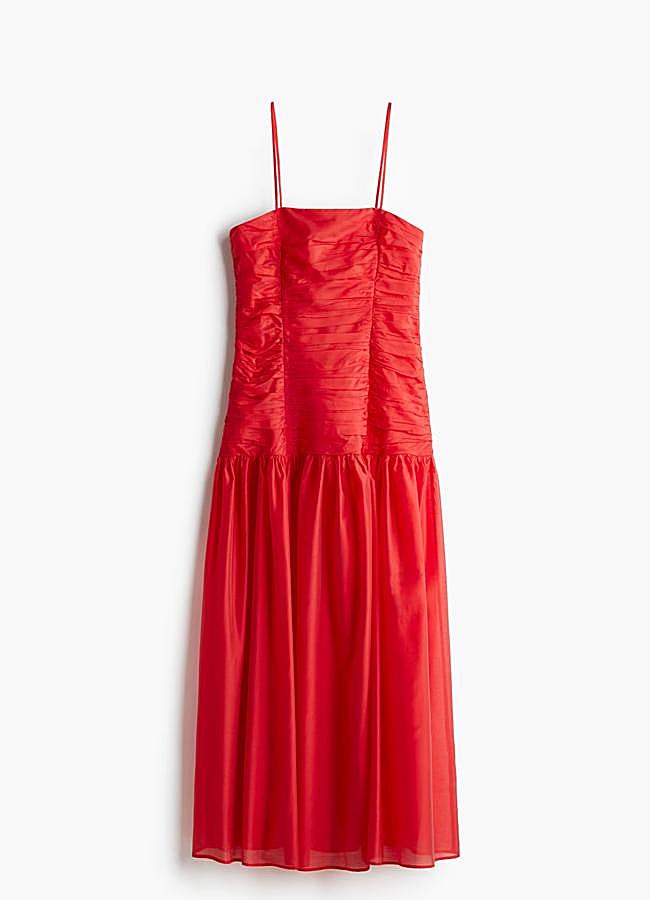 Imagen - Vestido rojo de H&M, 49,99 euros.