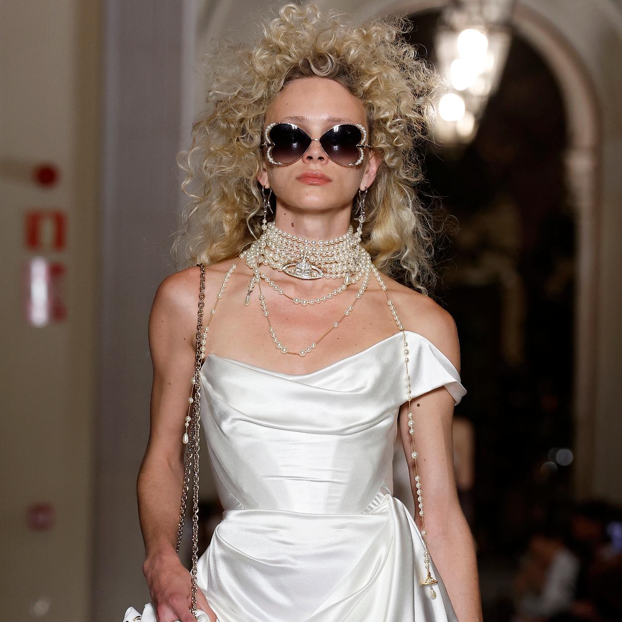 El desfile de Vivienne Westwood durante Barcelona Bridal Fashion Week 2025. 