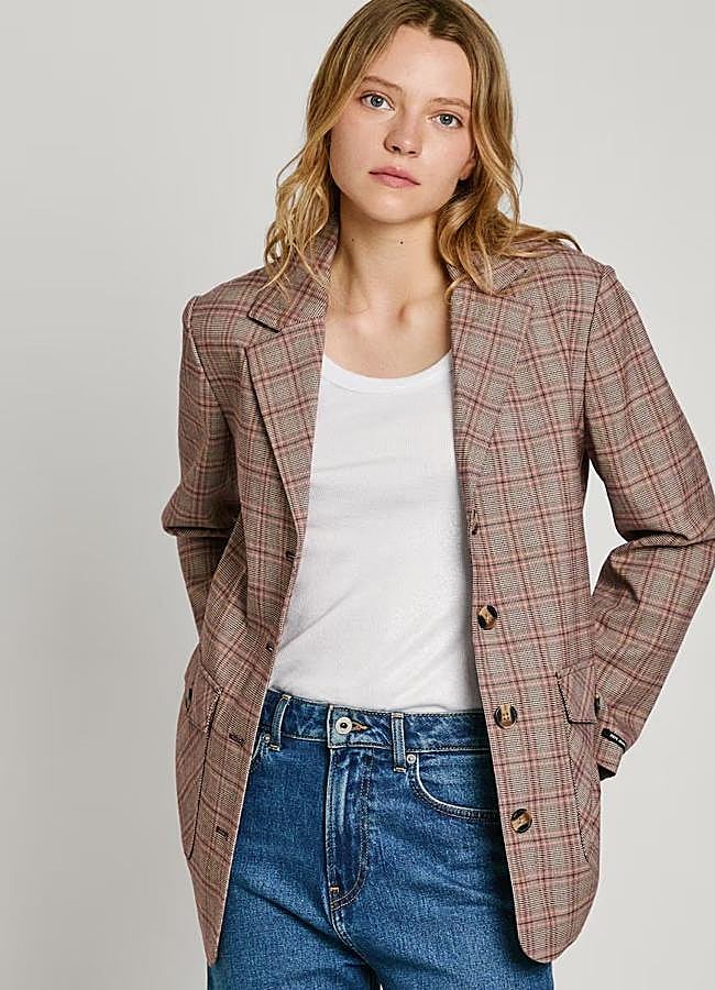 Imagen - Americana de cuadros príncipe de gales