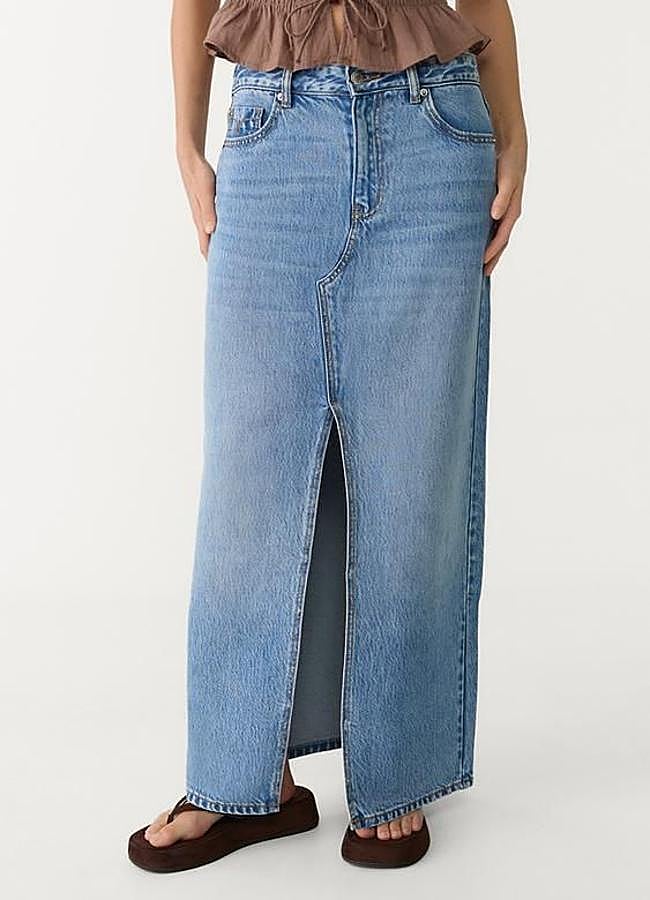 Imagen - Falda vaquera larga