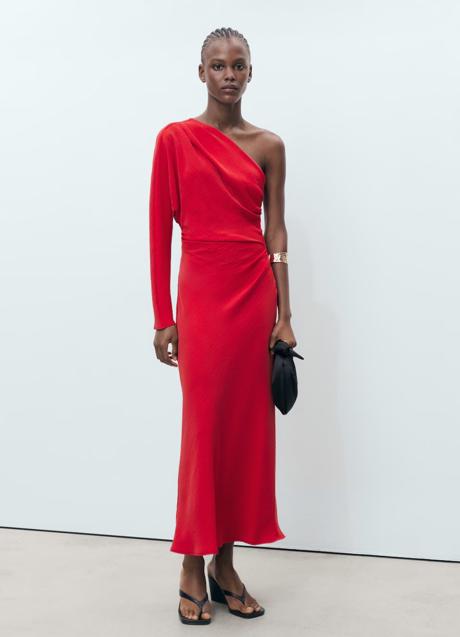 Imagen - Vestido rojo de Mango (59,95 euros)