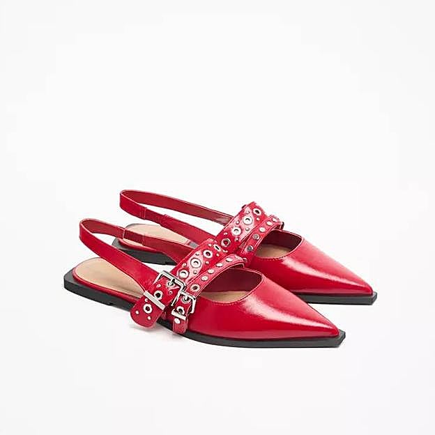 Bailarina hebillas tachas (15,99€)