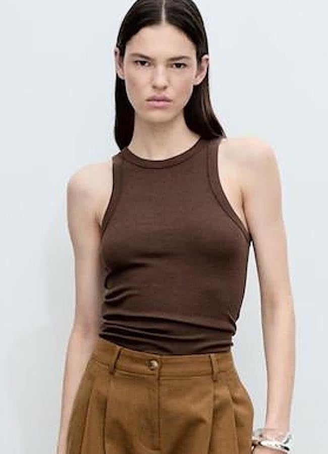 Imagen - Camiseta de canalé tank top