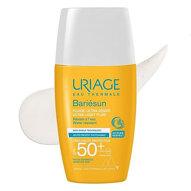 Bariésun Fluido Ultra-Ligero SPF50+ de Uriage. Precio: 16,50 euros