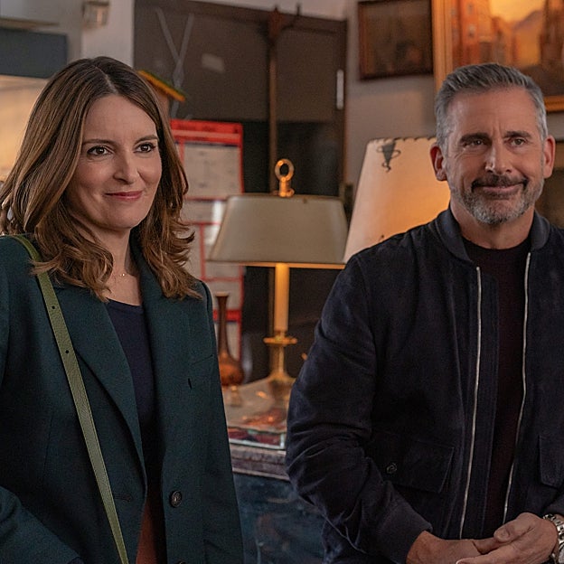 Tina Fey, también creadora de la serie, y Steve Carell en una escena de Las cuatro estaciones.