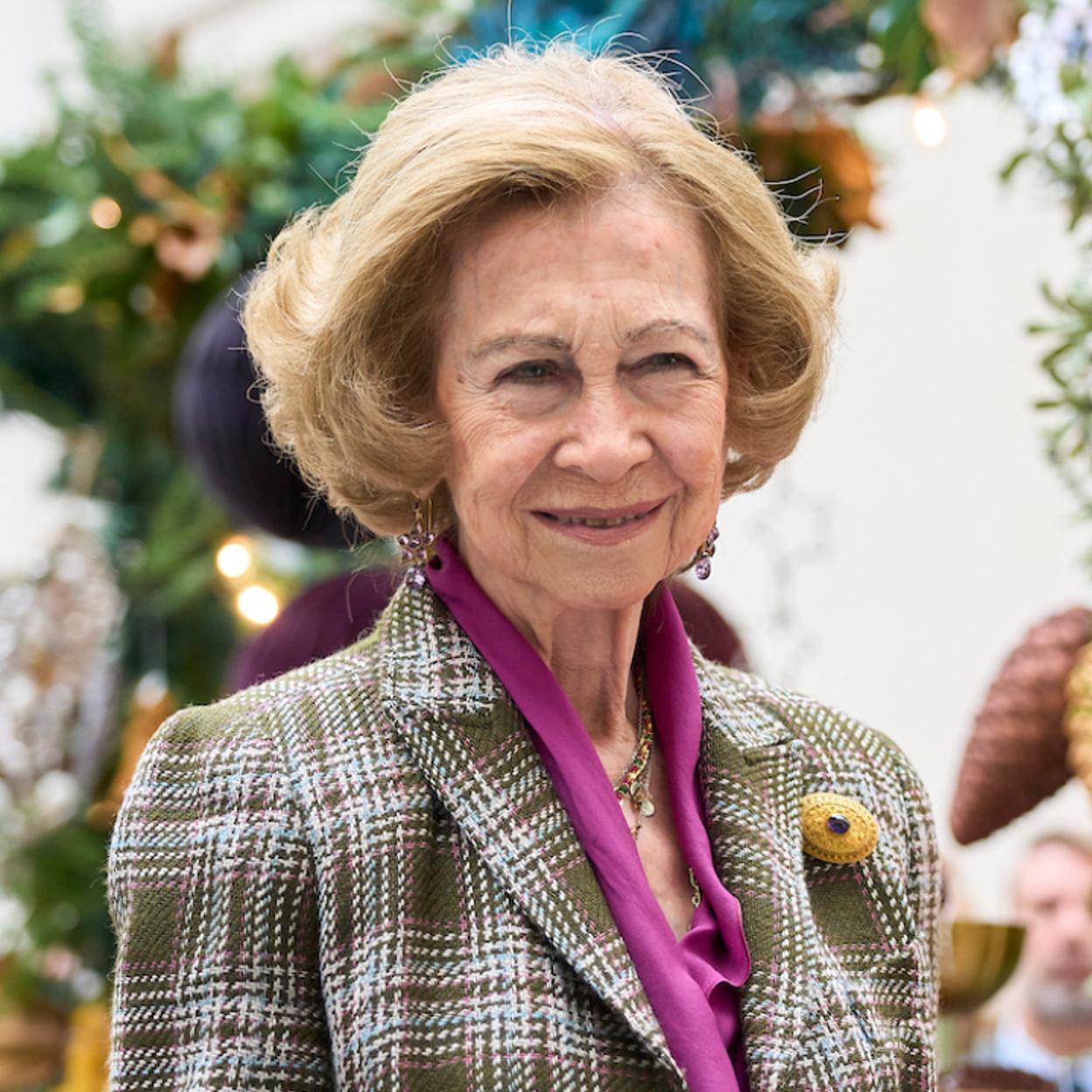 Doña Sofía es alabada por la prensa extranjera. 