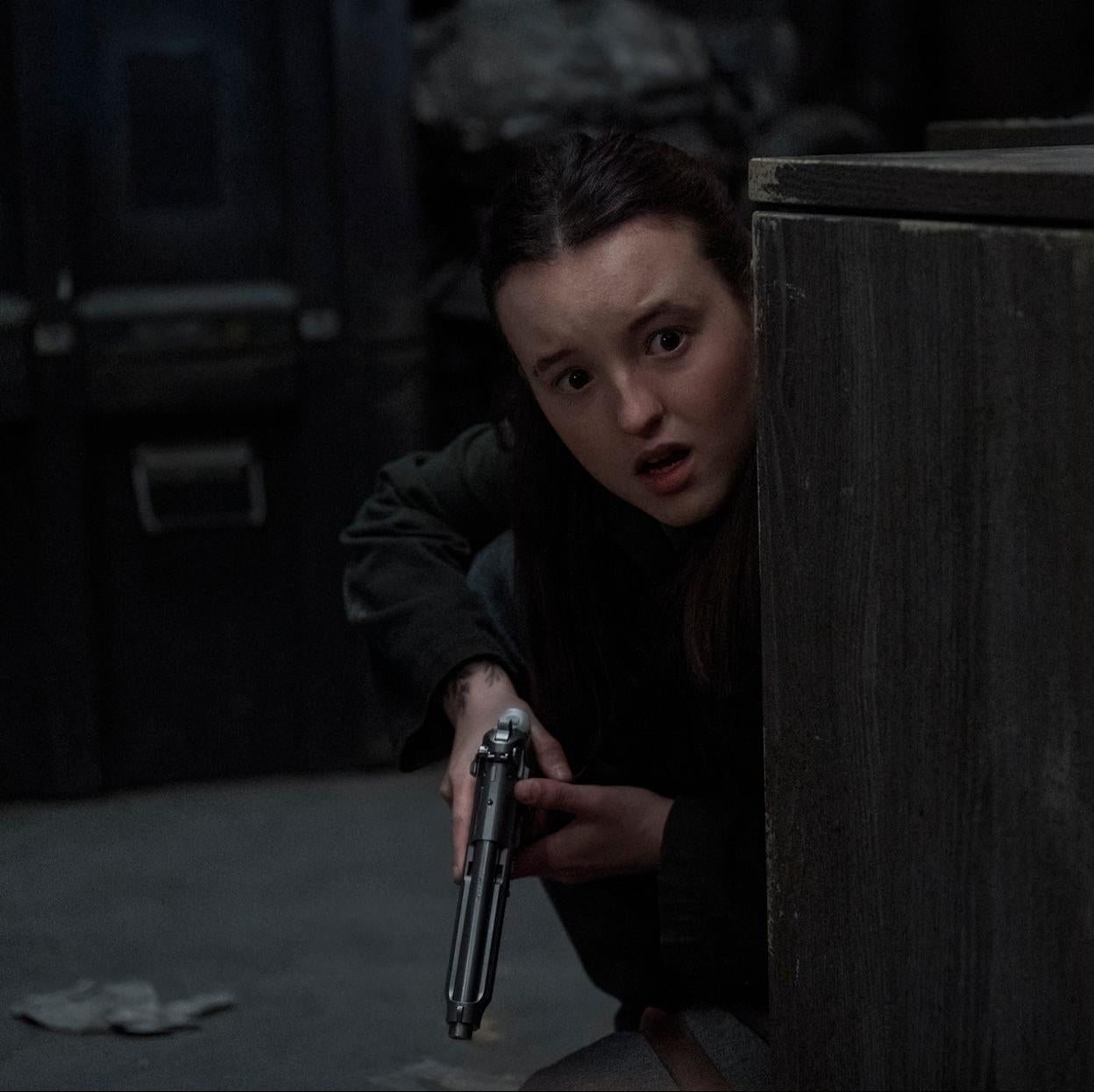 Bella Ramsey como Ellie en una imagen del cuarto episodio de la segunda temporada de The Last of Us.