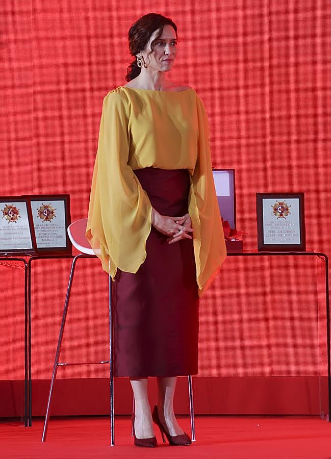 Imagen - El look de Isabel Díaz Ayuso en los actos de celebración del 2 de mayo (GTRES)