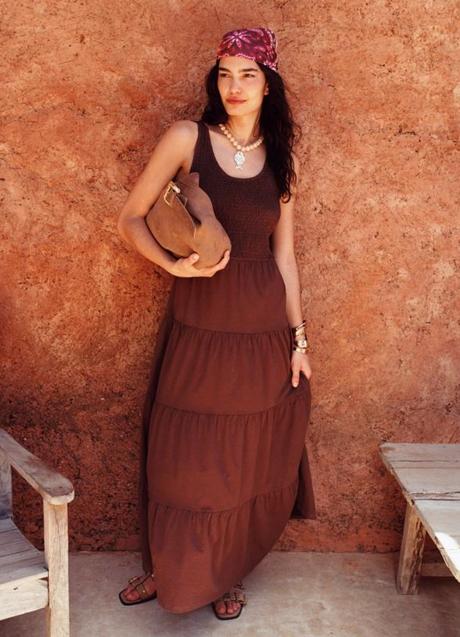 Imagen - Vestido marrón de Stradivarius (25,99 euros)