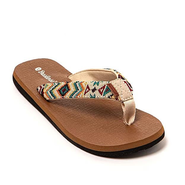 Chanclas de playa de mujer con suela de goma (23,99€ en El Corte Inglés)