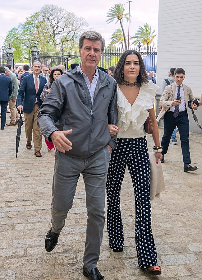 Imagen - Bárbara Mirjan con Cayetano Martínez de Irujo. Foto: Gtres.