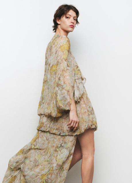 Imagen - Vestido con estampado de flores de Zara (79,95 euros)