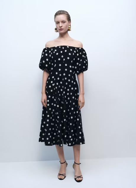 Imagen - Vestido con estampado de lunares de Mango (69,99 euros)