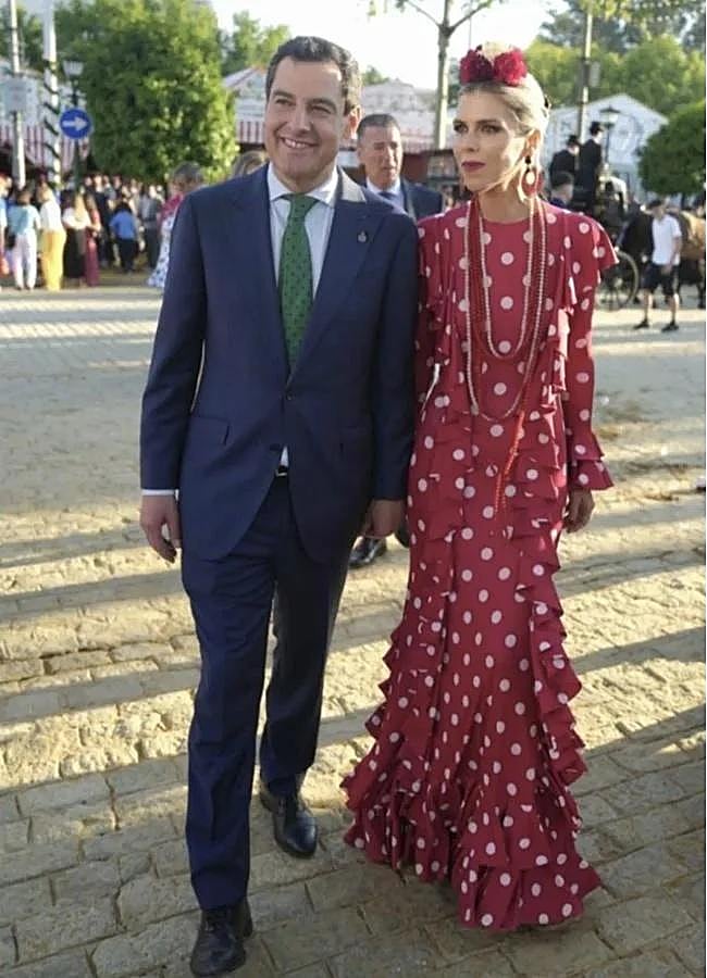 Imagen - Manuela Villena en la Feria de Sevilla (@juanmorenobonilla)