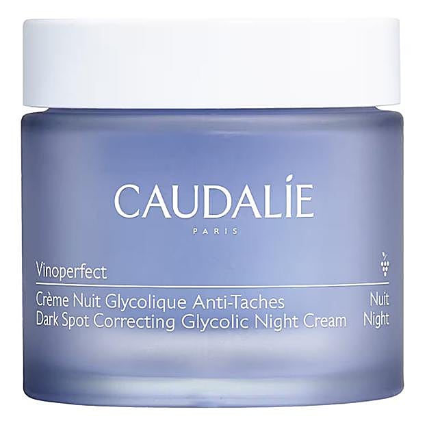 Vinoperfect Dark Spot Correcting Glycolic Night Cream de Caudalíe. Precio: 35 euros