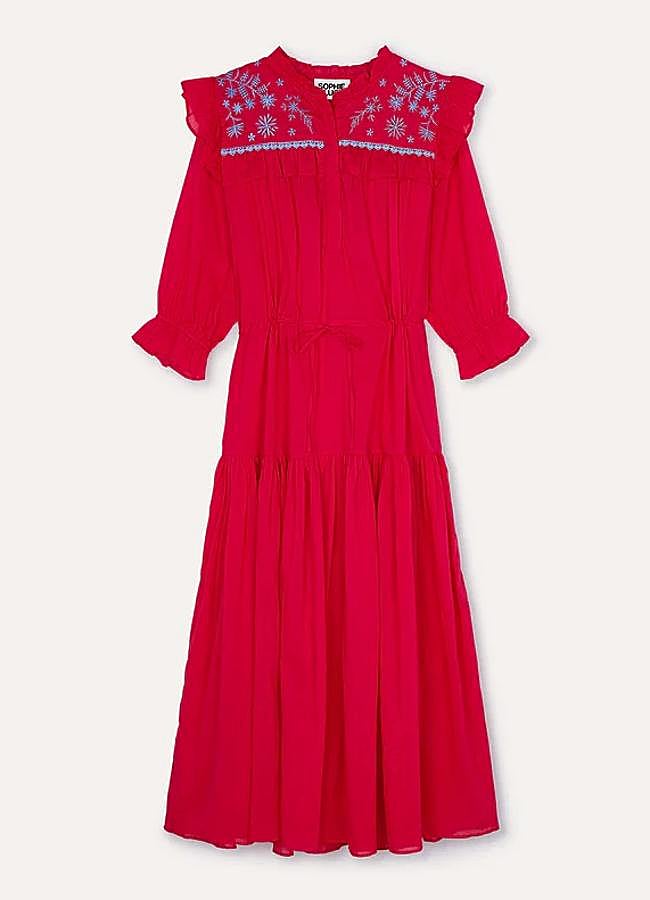 Imagen - Vestido Mar Voile rojo de Sophie and Lucie (190€)