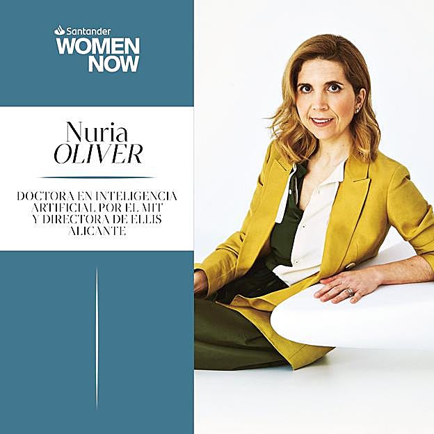 Nuria Oliver, experta en el impacto social de la IA, estará en Santander WomenNOW 2025