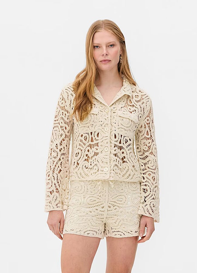 Imagen - Chaqueta de crochet de Primark.