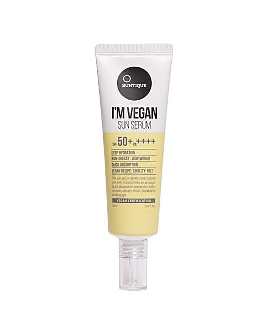 Protector solar I'm Vegan Sun Serum de Suntique.