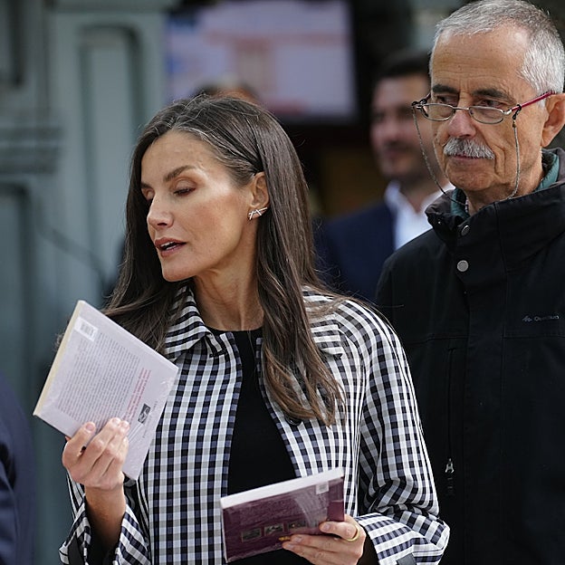 Doña Letizia, una amante confesa de los libros. 