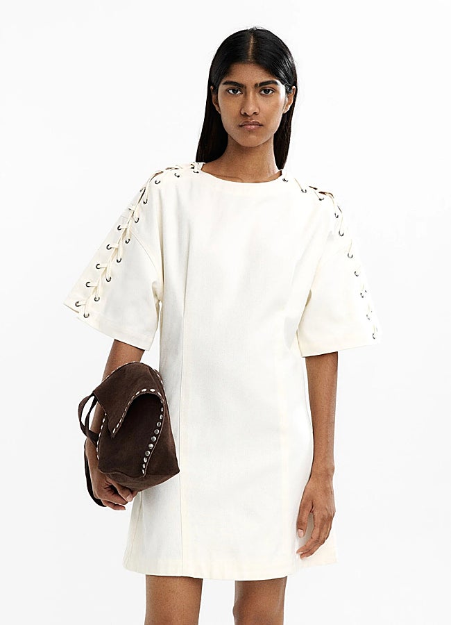 Imagen - Vestido corto tiras cruzadas de Parfois.