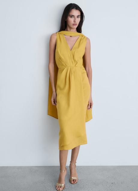 Imagen - Vestido amarillo de Mango (79,99 euros)