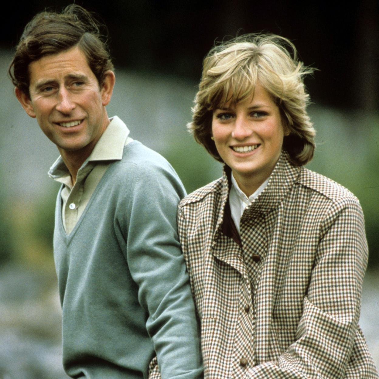 Los príncipes Carlos y Diana durante su luna de miel. 