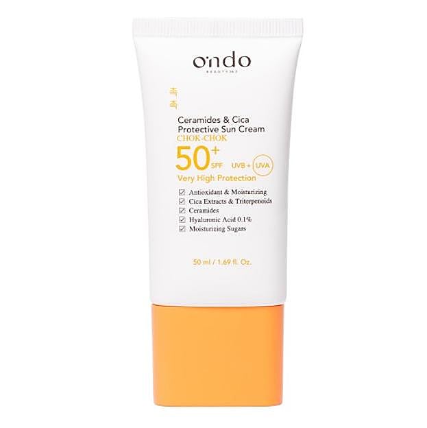 Ondo Beauty 36.5 Ceramides & CICA Protective Sun Cream.