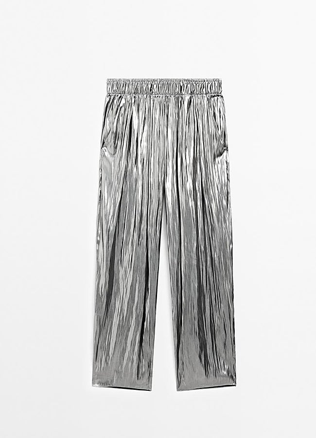 Imagen - Pantalón metalizado MassimoDutti.