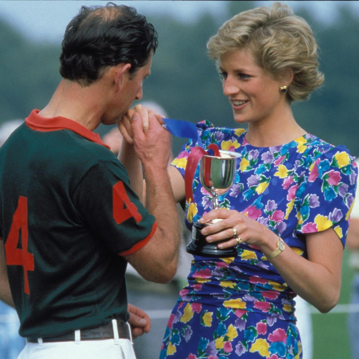 La princesa Diana de Gales y Carlos cuando era príncipe. 