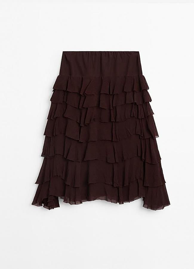 Imagen - Falda rústica de volantes