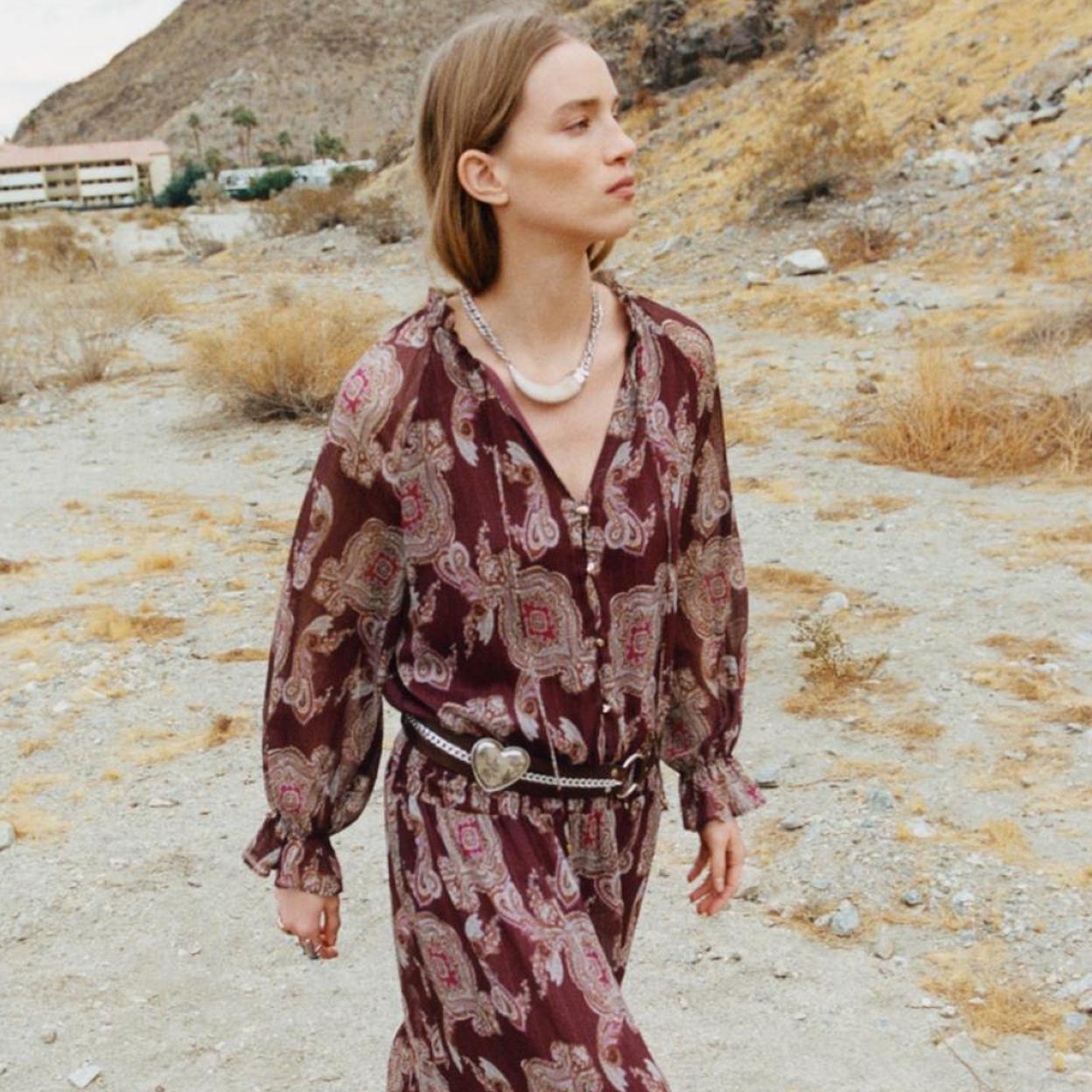 Estas son las propuestas más buscadas de las novedades de primavera de tus marcas de referencia. Vestidos de estilo boho que no puedes dejar escapar.