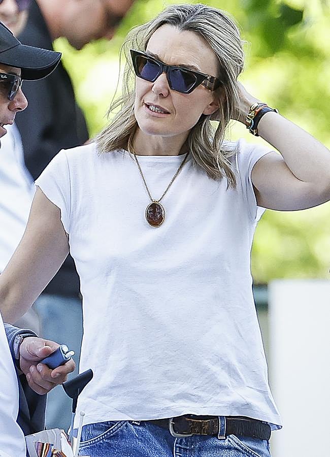 Imagen - Marta Ortega con camiseta básica con manga caída. Foto: Gtres.