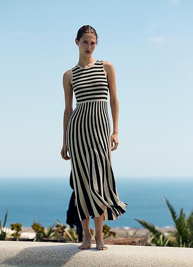 Imagen - Vestido de rayas. 