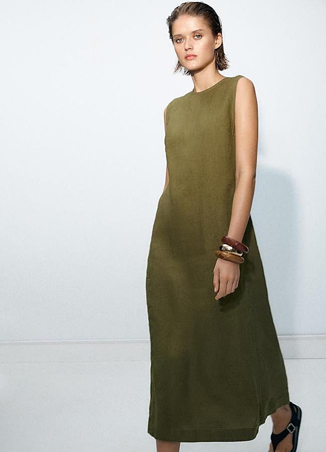 Imagen - Vestido de lino fluido