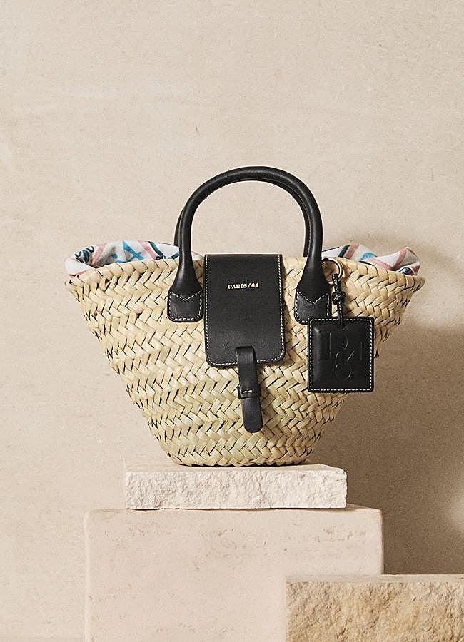 Imagen - Mini Capazo Oh Là Là Black de Paris/64, 199 euros.