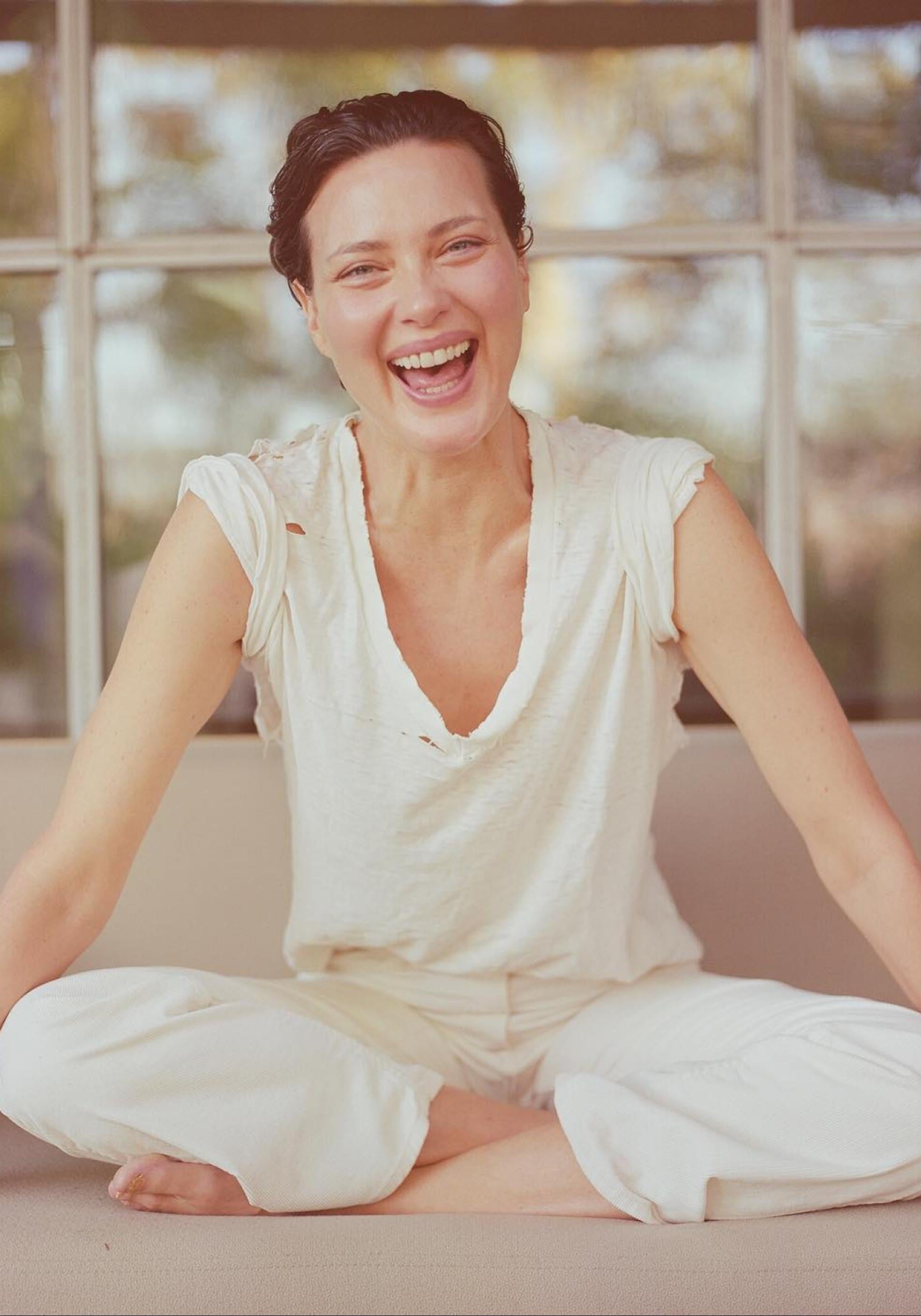 La modelo Shalom Harlow. 