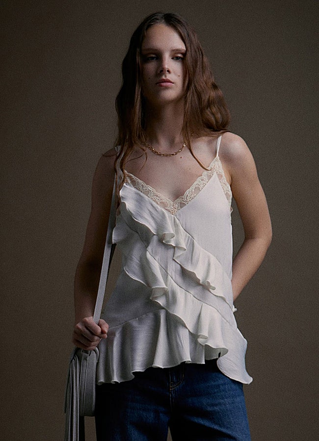 Imagen - Top tirantes y volantes Sfera.