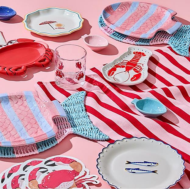 Los motivos marinos son los protagonistas. Y las piezas están disponibles desde 4 euros.