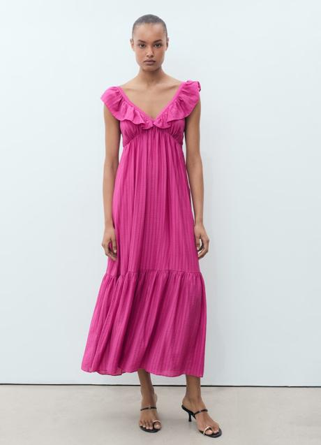 Imagen - Vestido rosa de Mango (39,99 euros)