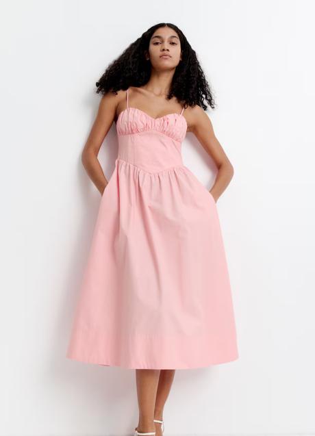 Imagen - Vestido rosa de H&M (39,99 euros)