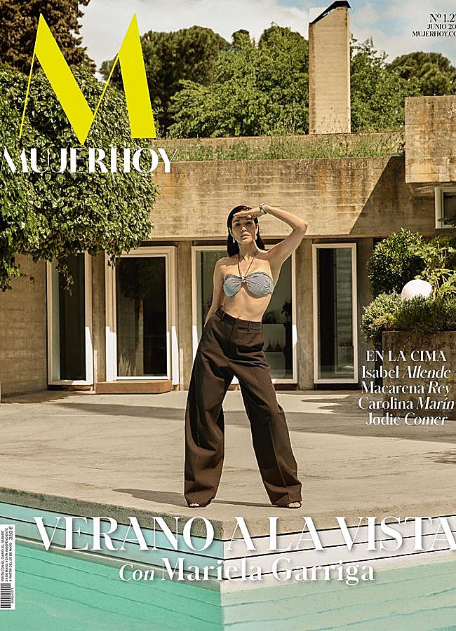 Imagen - La portada del mes de junio de Mujerhoy, fotografiada en la Casa Carvajal de Madrid.