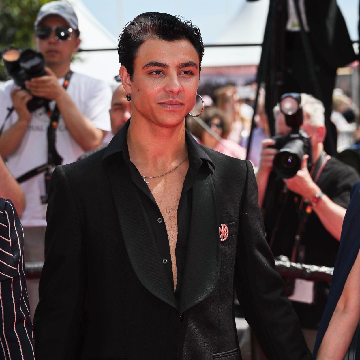 Mitch, en el Festival de Cine de Cannes. 