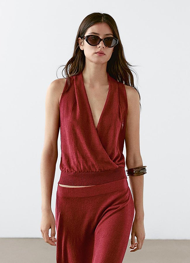 Imagen - Top halter Massimo Dutti.