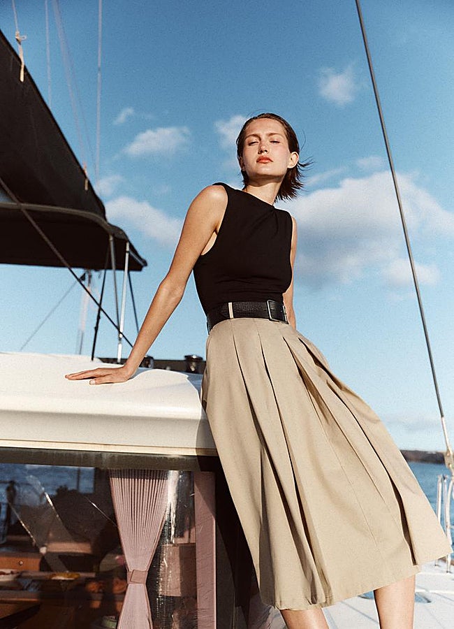 Imagen - Vestido combinado Zara.